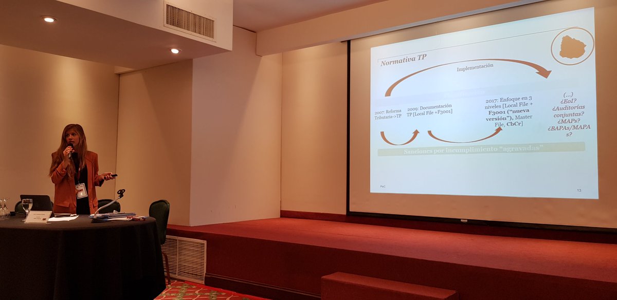 Expone Luciana Ávalo de <a href="/PwC_Uruguay/">PwC Uruguay</a> sobre principales novedades de Precios de Transferencia en la VII Uruguay Tax Conference organizada por Postgrados en Impuestos de <a href="/UniversidadORT/">Universidad ORT Uruguay</a>  / Auspician <a href="/PwC_Uruguay/">PwC Uruguay</a> y <a href="/SMSLATAM1/">SMS Latinoamérica</a>