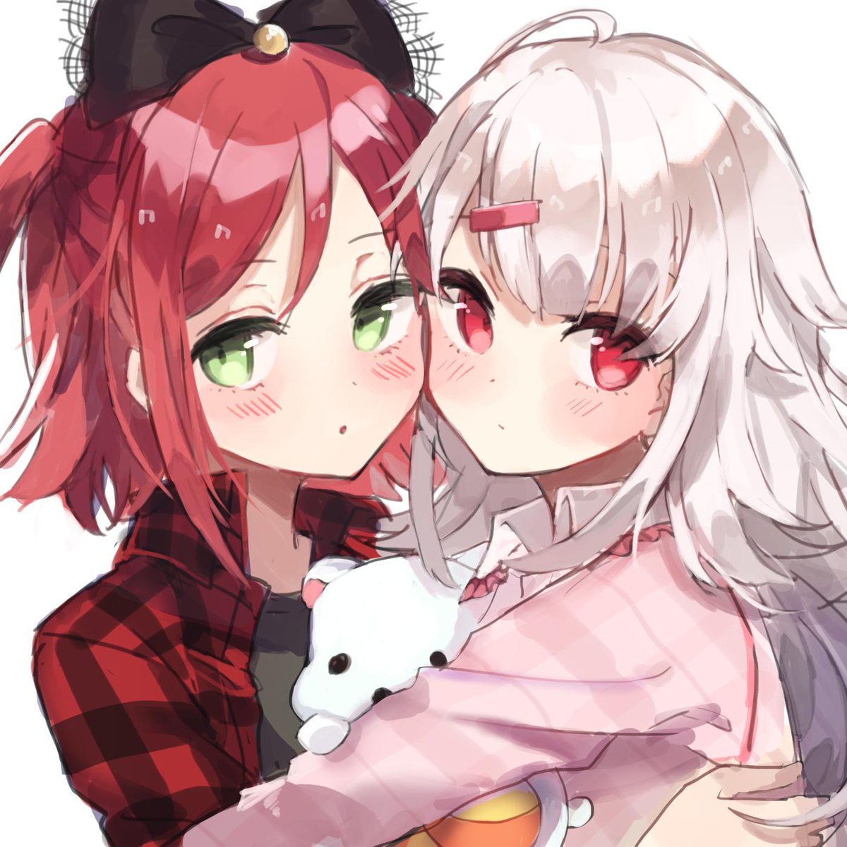 hanamomos's tweet photo. てび丸さん(@debidebisan)に描いてもらいました！！！くっそかわいい(*'ω'*)ありがとうございました！にやにやにこにこです😊🥰 https://t.co/wmiAGaJwdu