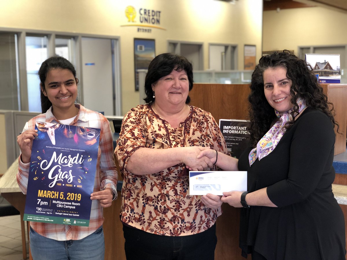 SSatCBU's tweet image. Thank you Sydney Credit Union for sponsor the upcoming Hopitality &amp;amp; Tourism Special Event - Mardi Gras!  The March 5th event is sold out and the BHTM students are looking forward to the big nigth!