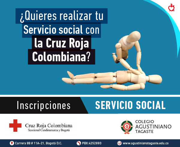 ColAgustinianoT's tweet photo. 📢 El Colegio Agustiniano Tagaste hizo una alianza institucional con la Cruz Roja Colombiana que permitirá realizar servicio social escolar a  estudiantes del colegio de los grados 10° y 11°. 👉https://t.co/2WLaENZut7  ❤️ #AgustinianoTagaste https://t.co/rxXp0JWrrT