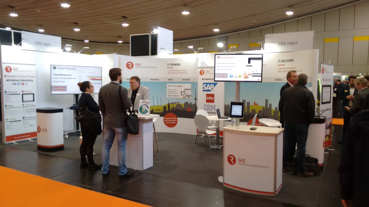 Wir hatten über 100 Kontakte auf der #maintenanceDortmund für #Instandhaltungssoftware, #mobileInstandhaltung und #Ressourcenplanung mit #SAPPM, #IBMMaximo und #InforEAM, möchten uns für das große Interesse bedanken und freuen uns auf die #easyfairs #maintenance 2020.