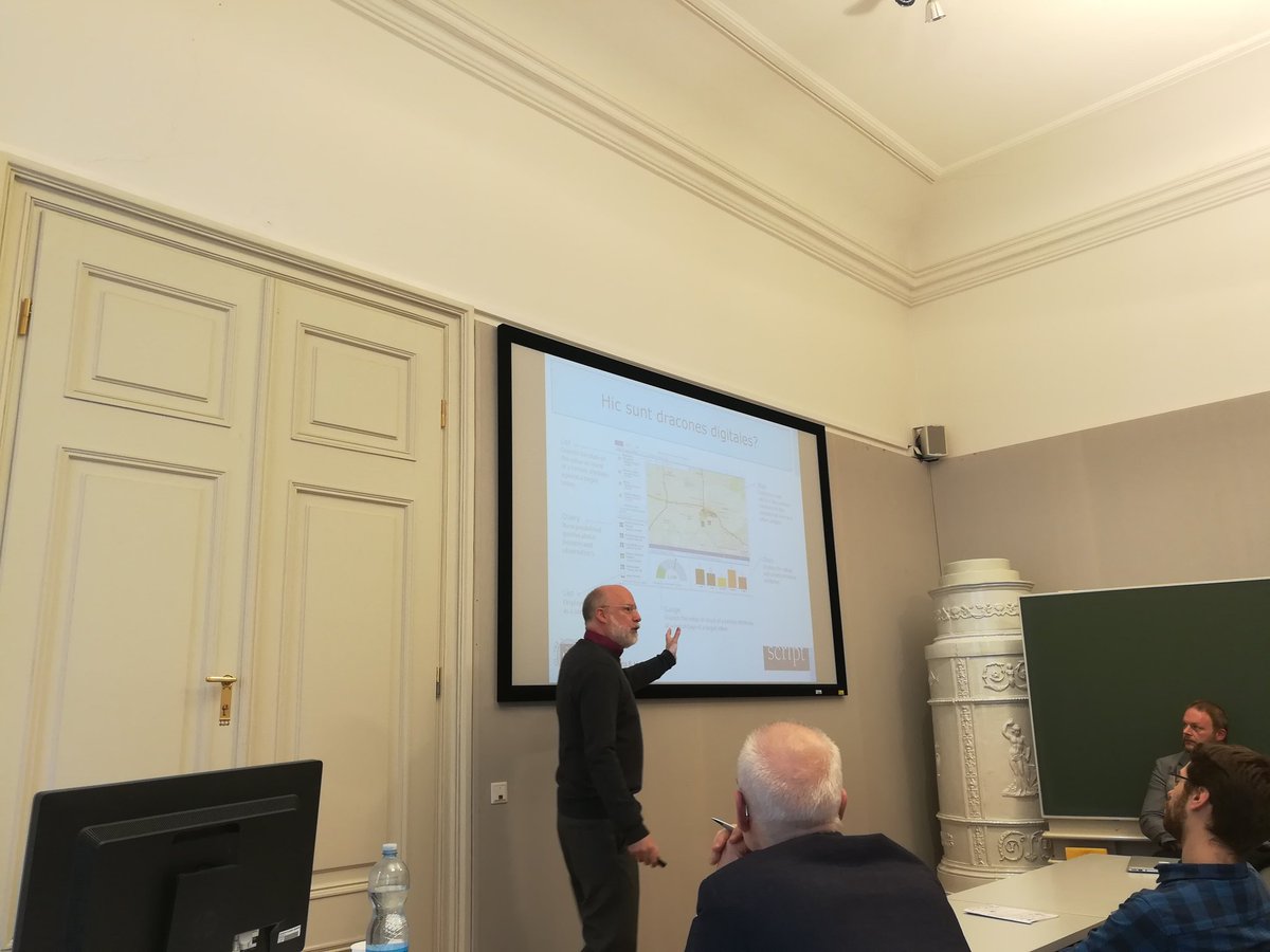 synaptic101's tweet photo. Burkhard Schafer is talking at #IRIS2019 about "Surveillance Legislation in Northern Europe: Who will be my Privacy's Keeper?" Hic sunt Dracones! https://t.co/gsyk0B5l3k https://t.co/8NPSo1kVGr