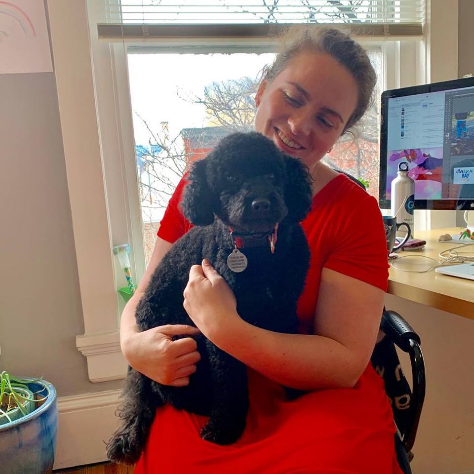GiveGab's tweet photo. Sometimes the best motivation comes from someone who brings you joy without words, like our furry office friend, Tucker! πΎπΆπ
#OfficeDogs #FridayMotivation #GivingPlatform #MoreHappyNonprofits https://t.co/sdnChZdB5K