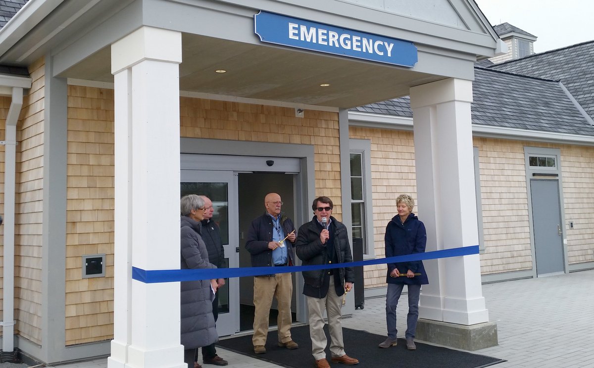 After 5 years of working with the <a href="/ACKHospital/">Nantucket Hospital</a> on their capital campaign to build a new campus, it was thrilling to see them cut the ribbon on the new building this week! This #campaign was an awesome challenge that only a community like #nantucket could tackle. Cheers!