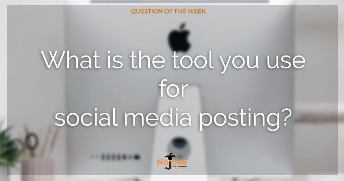 Do you have any favorite social media tool for posting? (e.g. @buffer / @hootsuite) #socialmediamarketing #SocialMediaManagement 

Also, if you have any questions for us, just tag #AskNJM!