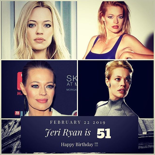 Actress Jeri Ryan tunes 51 today !!!    to wish her a happy Birthday !!!  