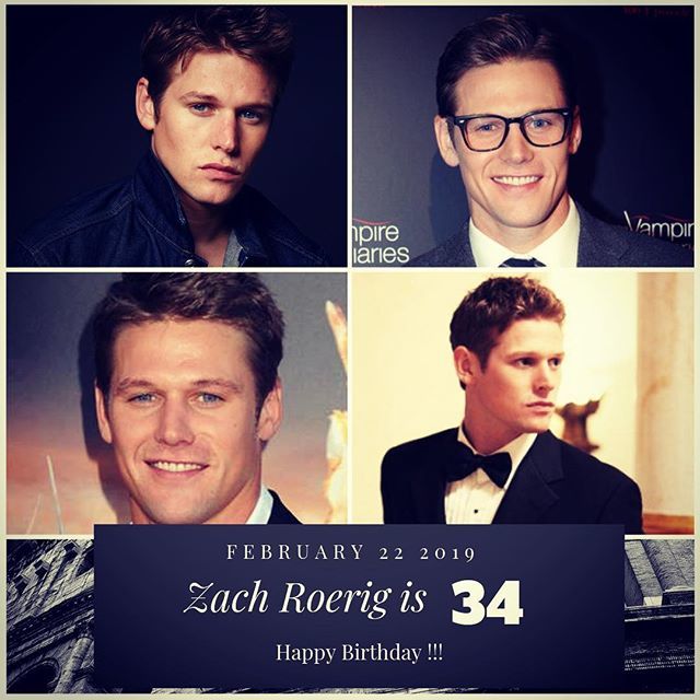 Actor Zach Roerig turns 34 today !!!    to wish him a happy Birthday !!!  