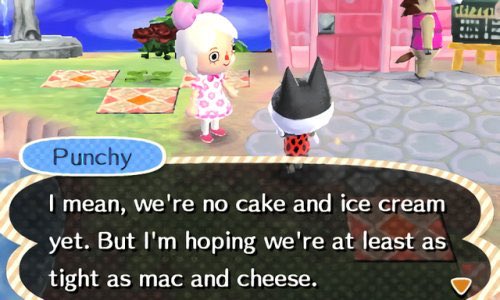 SaltyBaconFury's tweet photo. Animal Crossing is my utopia in so many ways. Animal Crossing SWITCH canโt come soon enough. #AnimalCrossing #AnimalCrossingSwitch #AnimalCrossing2019 #MacAndCheeese https://t.co/FrrzKx88ka