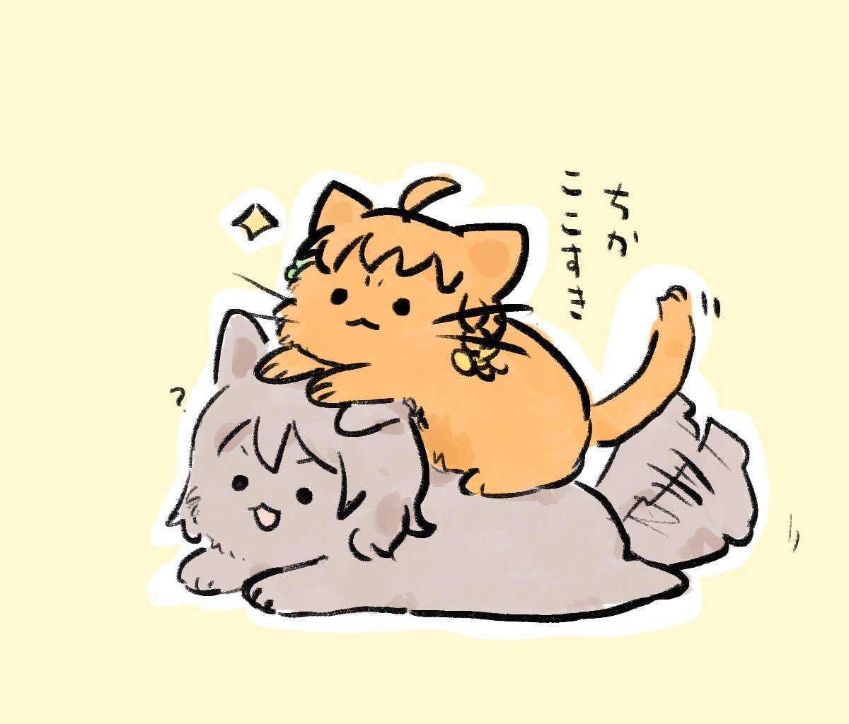 Post by あおかえる🍖🐕 on X: ねこちかちゃん！