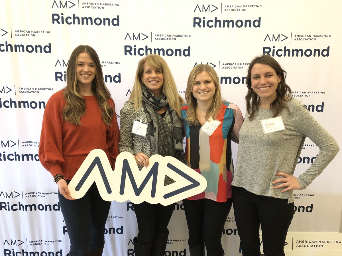 LMPRVA's tweet photo. Sending a Shout Out to #AMARVA for hosting an Activation to Advocacy event with Dean Browell of @feedbacktwt. We gained novel insights into how audiences use social + traditional media in their daily decision-making. Thanks for dropping the knowledge on us! #RVA #advertising https://t.co/z69pjshEZU