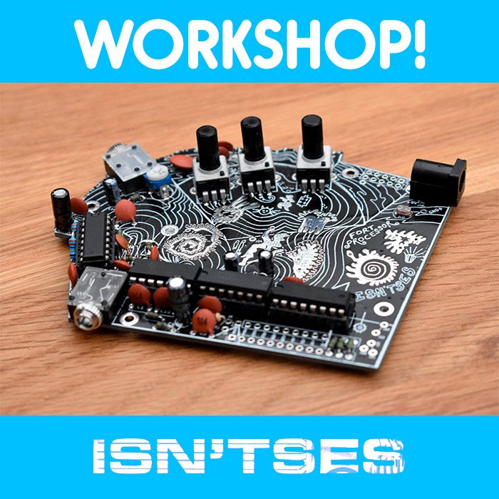 Lisa_McKendrick's tweet image. We will be holding a workshop to build the #fortprocessor on March 23rd @thonk_synth #learnelectronics #diysynth #synthworkshop #isntses #diykit #electronicsworkshop #noise