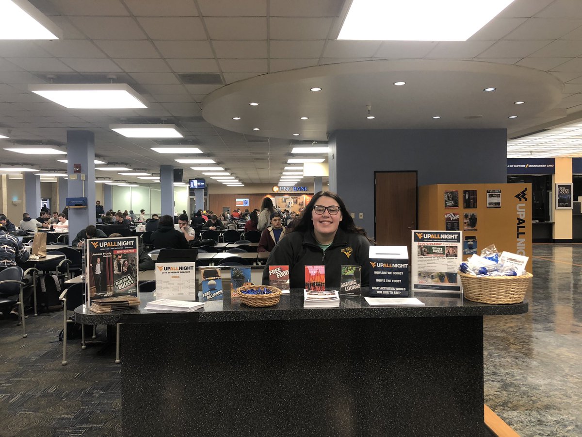 Make sure to check out our booth in the <a href="/Mountainlair/">Mountainlair</a> until 2 today for some free goodies and the chance to vote in our upcoming bracket challenge 🤗