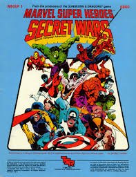 LawDogStrikes's tweet photo. #28daysofRPGs Feb 22 The original Marvel Super-Heroes RPG (FASERIP) has the right amount of ease to use and dynamic comic book action. Someday, I hope to start a new campaign with original characters and borrowing a plot the Secret Wars module with the heroes abducted from home. https://t.co/EGYh11eTaW