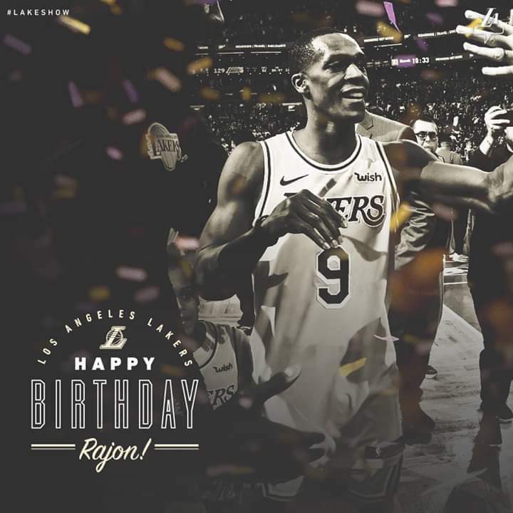  Happy birthday  Rajon Rondo 