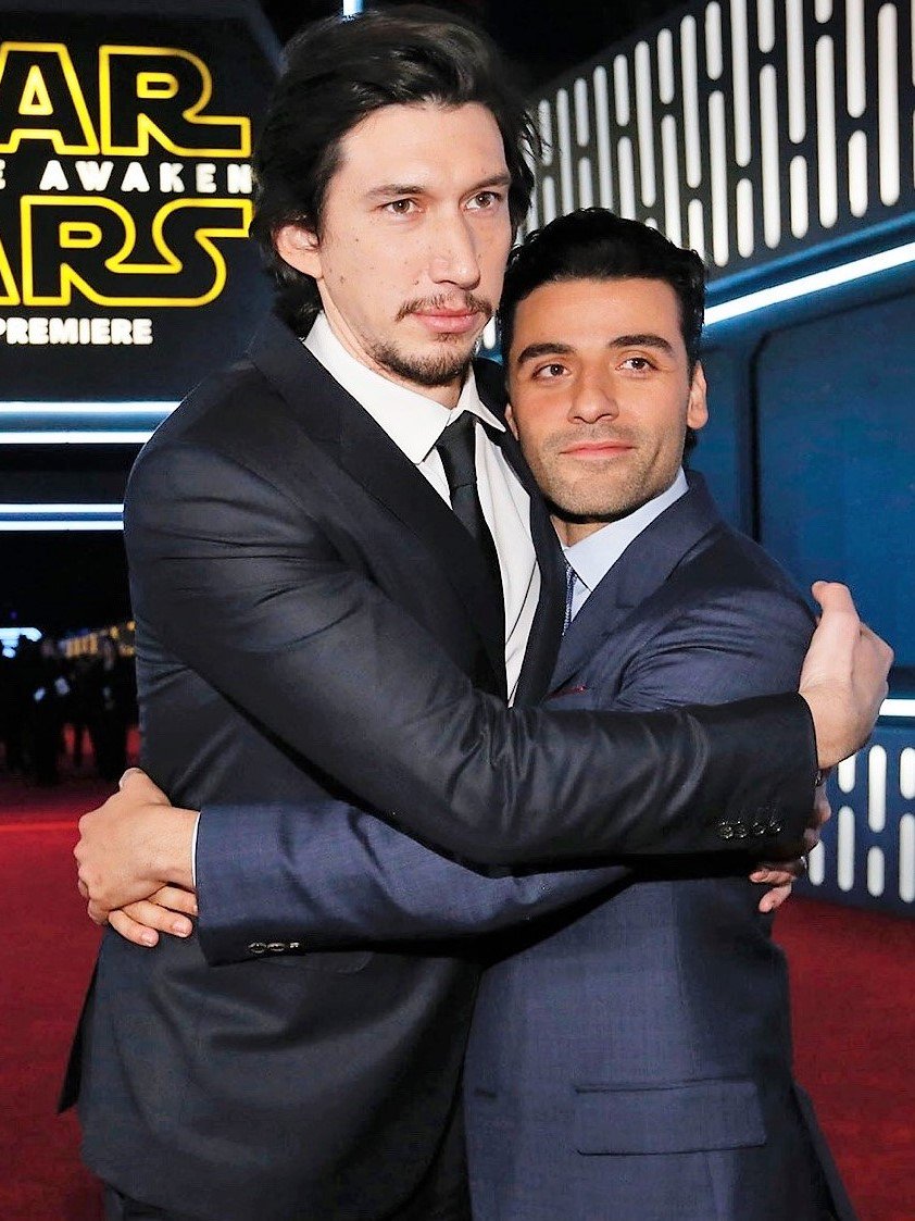 Best Of Adam Driver On Twitter Adam Driver Oscar Isaac Premiere Star Wars Tfa Red Carpet Dec14 2015