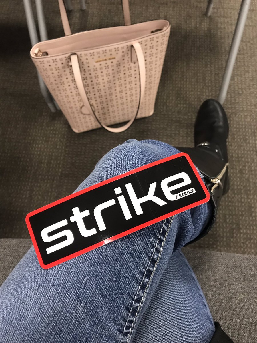 Lehman__Holly's tweet photo. I’m earning this sticker today!! Finally. #StrikeTraining https://t.co/T57fj3GQ5d