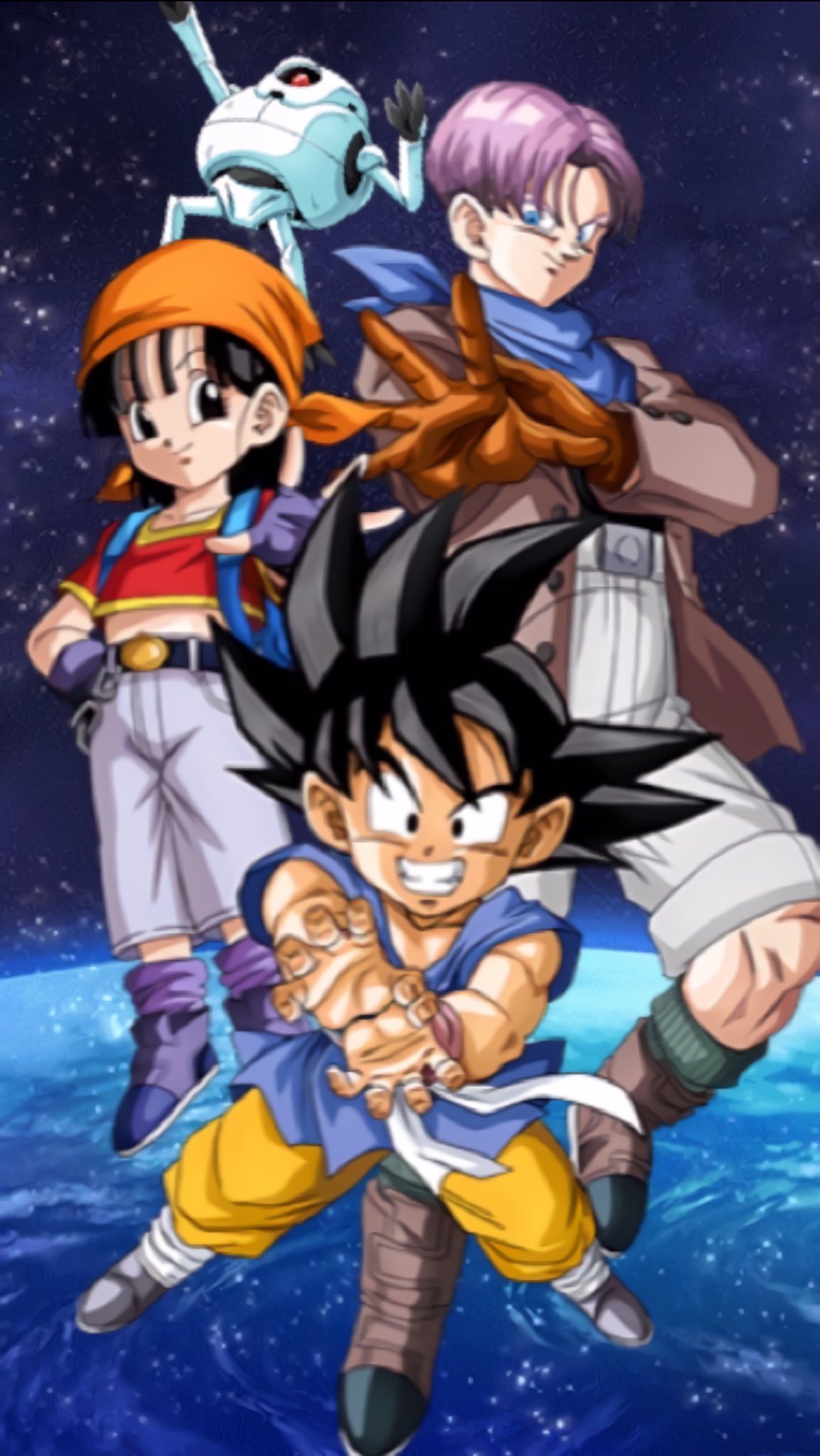 るりん Hd Header 試しに壁紙を作ってみました ドラゴンボールgtの壁紙 T Co Virjgurzbh Twitter