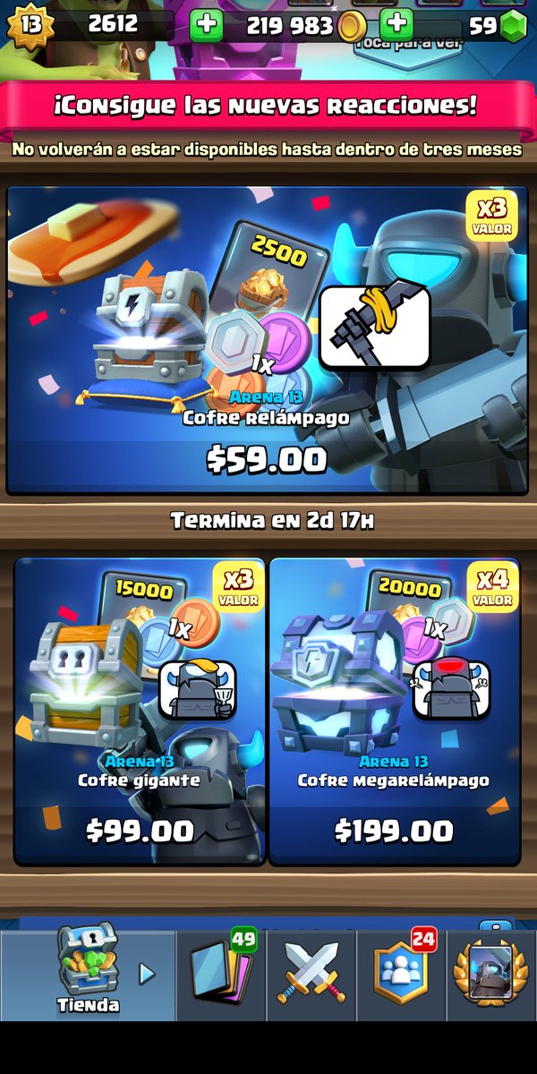 🎁 SORTEO 🎁

SORTEO DE LAS 3 OFERTAS DEL MINIPEKKA (3 ganadores) 

🎯Requisitos

⚡Dar Rt y ❤️
⚡Seguir a @Inf_EsportsCR
⚡Seguir a <a href="/monikbit/">Moni Vargas</a>
⚡Seguirme <a href="/_SirRoman/">Sir Román▕⃝⃤</a>
⚡Etiquetar a 2 amigos

¡Termina unas horas antes de que acabe la promoción!