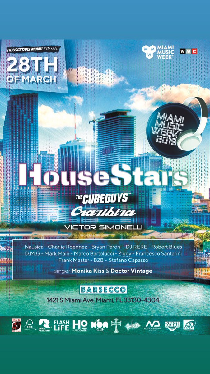 bryanperoni's tweet photo. Big things are going to happen during this @MiamiMusicWeek from 3/27 to 3/31 !! * First Announcement #HouseStars @Barsecco with this Huge Lineup on 3/28 https://t.co/YlhZiafgYt