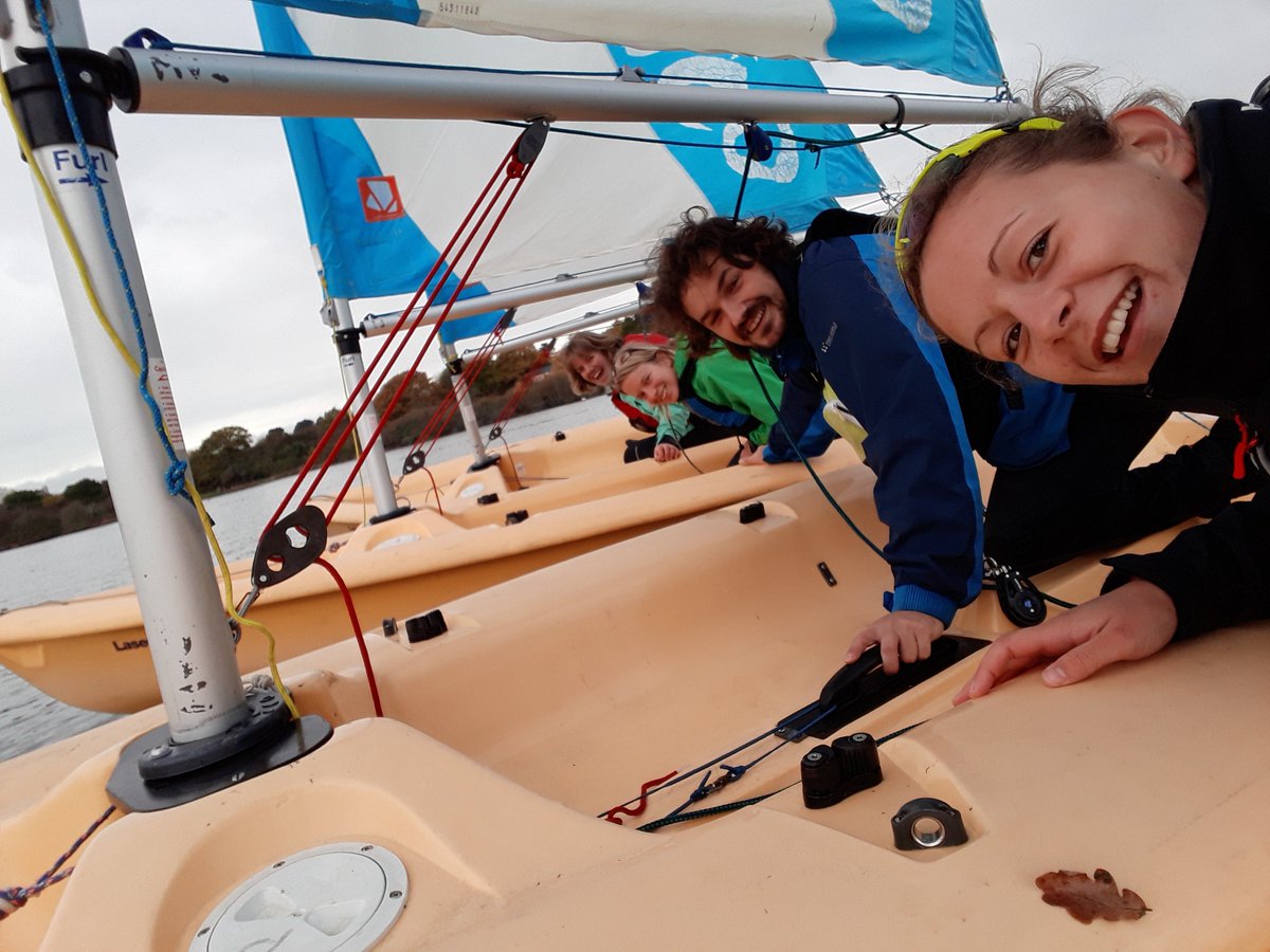 😁 A huge congratulations to Elie, one of our fantastic activity instructors (pictured here at the front!) who passed her RYA Senior Instructor course yesterday! We can't wait to see her in action back on the water!