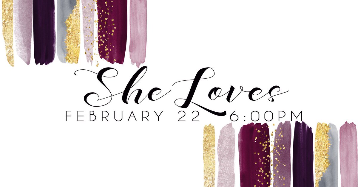 faithfellow's tweet photo. Ladies! Join us tonight! https://t.co/0uQvg9TCjQ