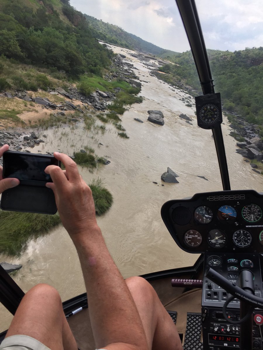 Driest rafting in the world-by helicopter!