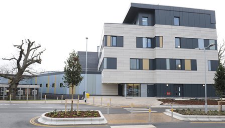FrimleyHealth's tweet photo. It's an exciting time at Wexham Park as our brand new emergency centre prepares to welcome its first patients. The medical and surgical short stay units open on the second floor tomorrow. More services follow in March with A&amp;E set to open in April. #EAC https://t.co/WlVPYK1r9N