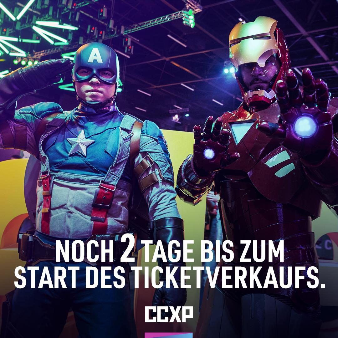 Haltet euch fest! Etwas Großes kommt nach Köln, aber keine Angst: Es ist nicht lila und es versucht nicht, die Hälfte der Menschheit auszulöschen. Seid ihr bereit für CCXP Cologne, 27.-30. Juni 2019?