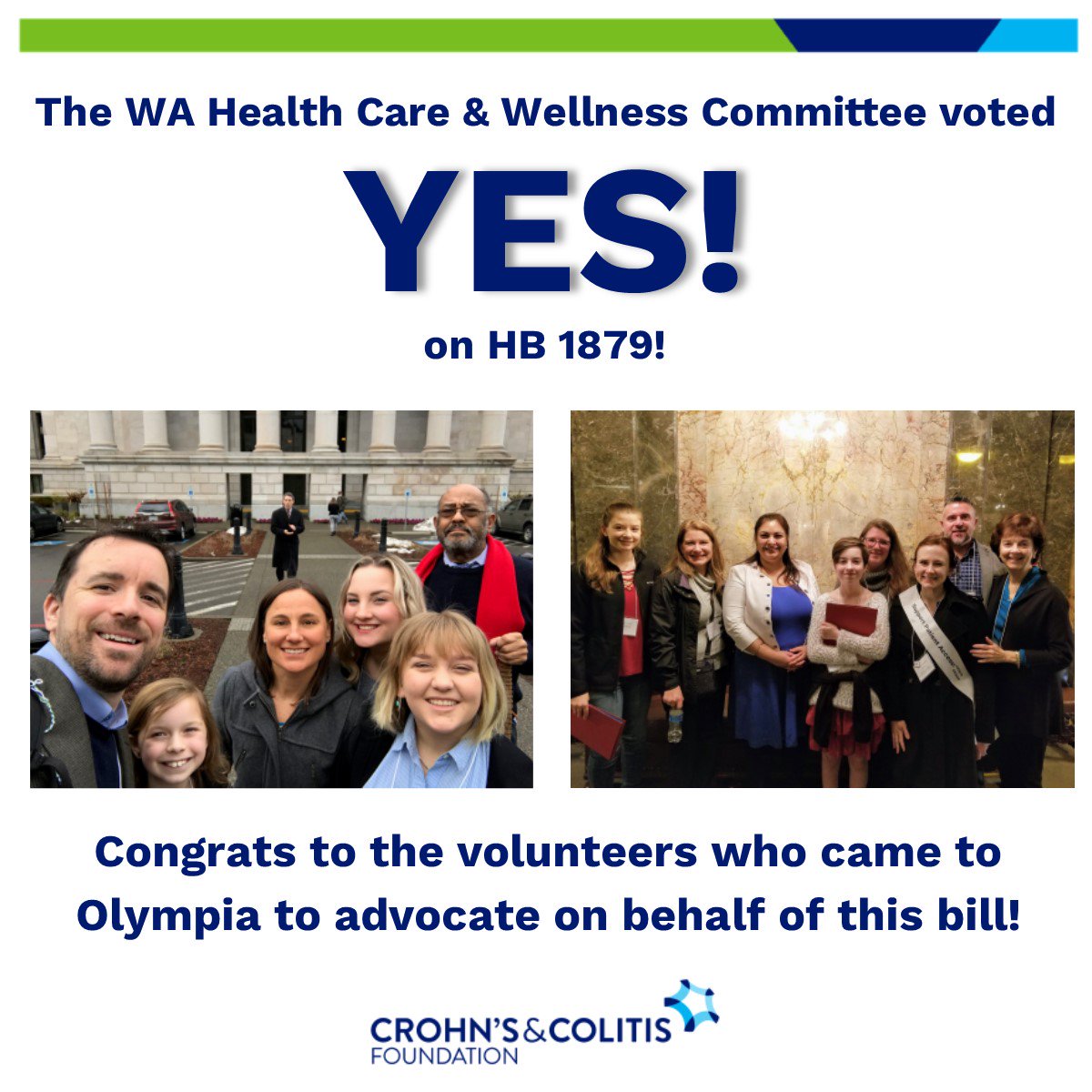 CCfdnNW's tweet photo. HB 1879 is moving along in the Washington State legislature! This morning it was voted on by the Health Care &amp; Wellness Committee. The bill implements patient protections to ensure timely access to appropriate medical treatment. #SupportPatientAccess #SupportHB1879 #waleg https://t.co/YhujSYiijQ