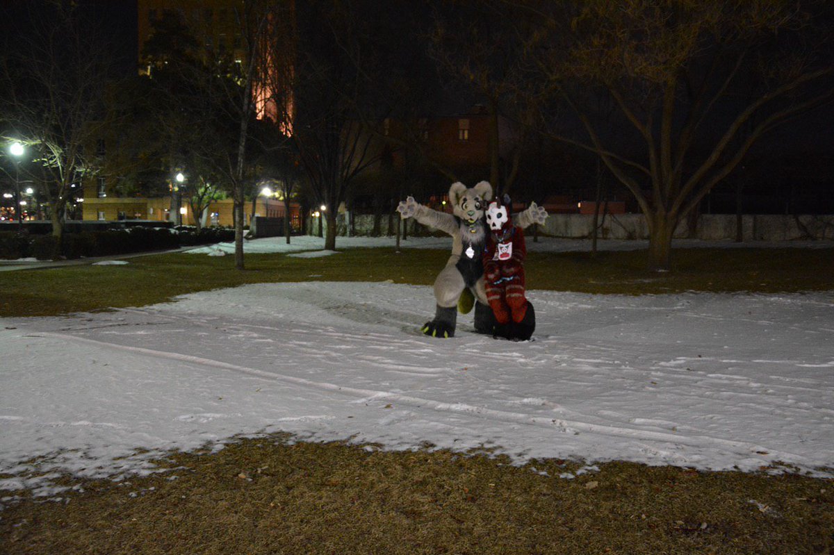 Happy #fursuitfriday! Here's some photos from this years free hugs meet! We had to hold it on president's day due to weather, but we still had a great turnout! Hope you all have a great weekend!

#lupesuit #lupesuiter #furry #fursuit #fursuiting #publicsuiting #furmeet #furryfun