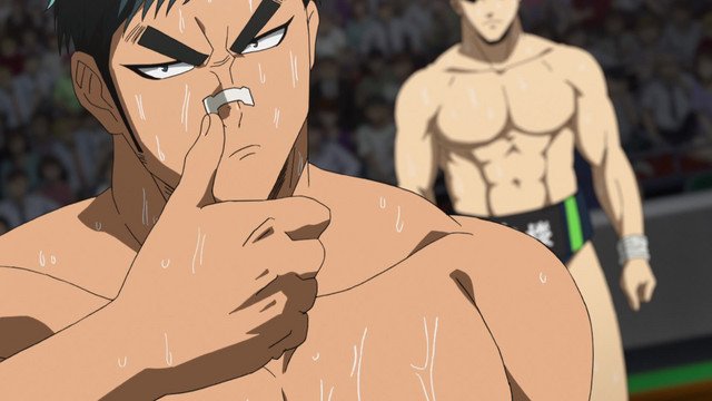 Hinomaru Sumo - Episodio 19 - Espíritu débil, voluntad fuerte, ¡ya disponible en Crunchyroll! https://got.cr/2tyOIb6