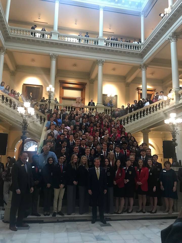CTSO Legislative Day at the Georgia State Capitol!