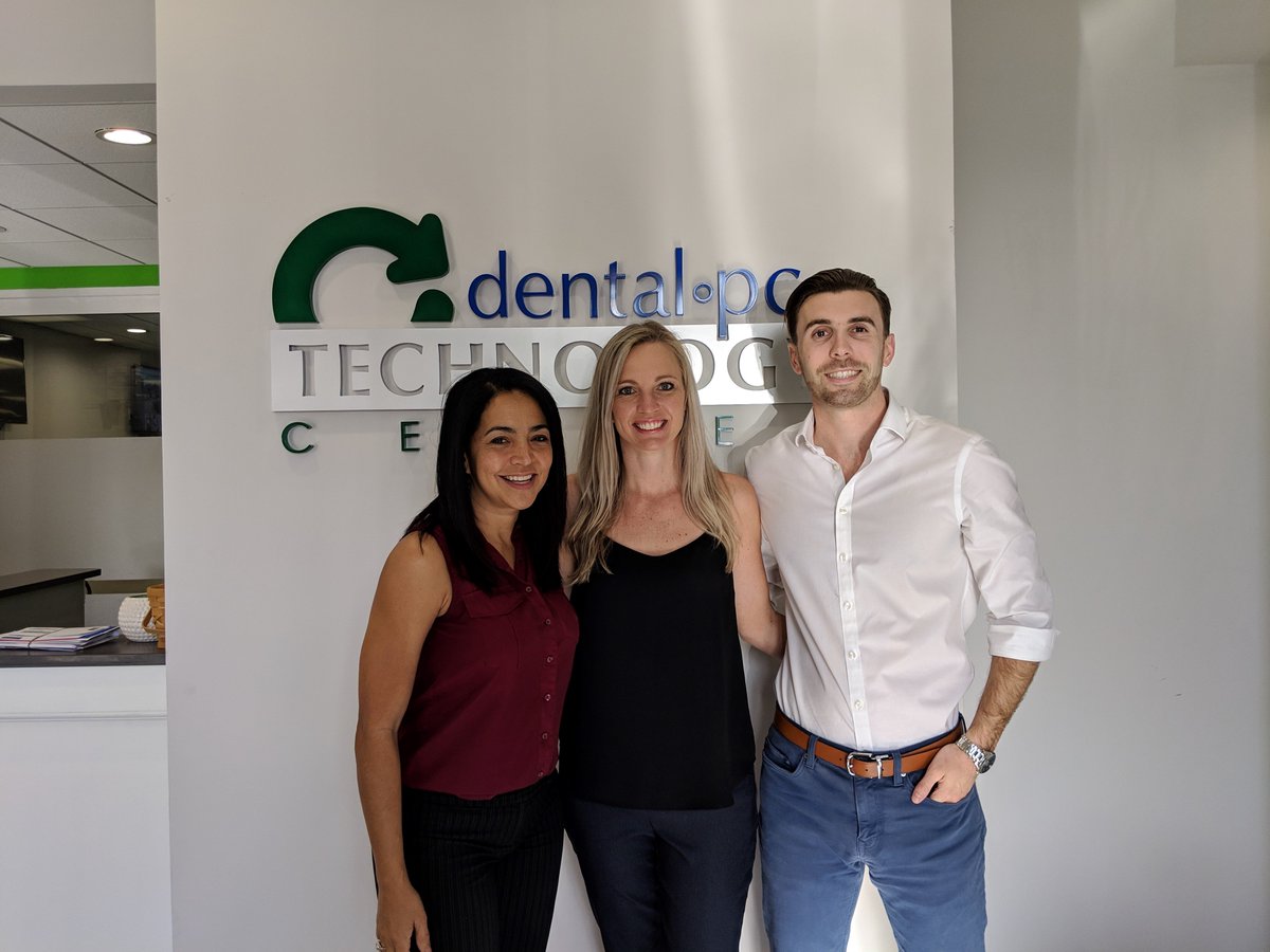 DentalPC's tweet photo. We had a visit from our friend Nicole with @GreatAmerica. Thanks for the visit! Check out our video next week where Nicole talks about the top 3 reasons you should rent or lease equipment. #dentalpc #greatamerica #killingIT https://t.co/8fENEqByWd