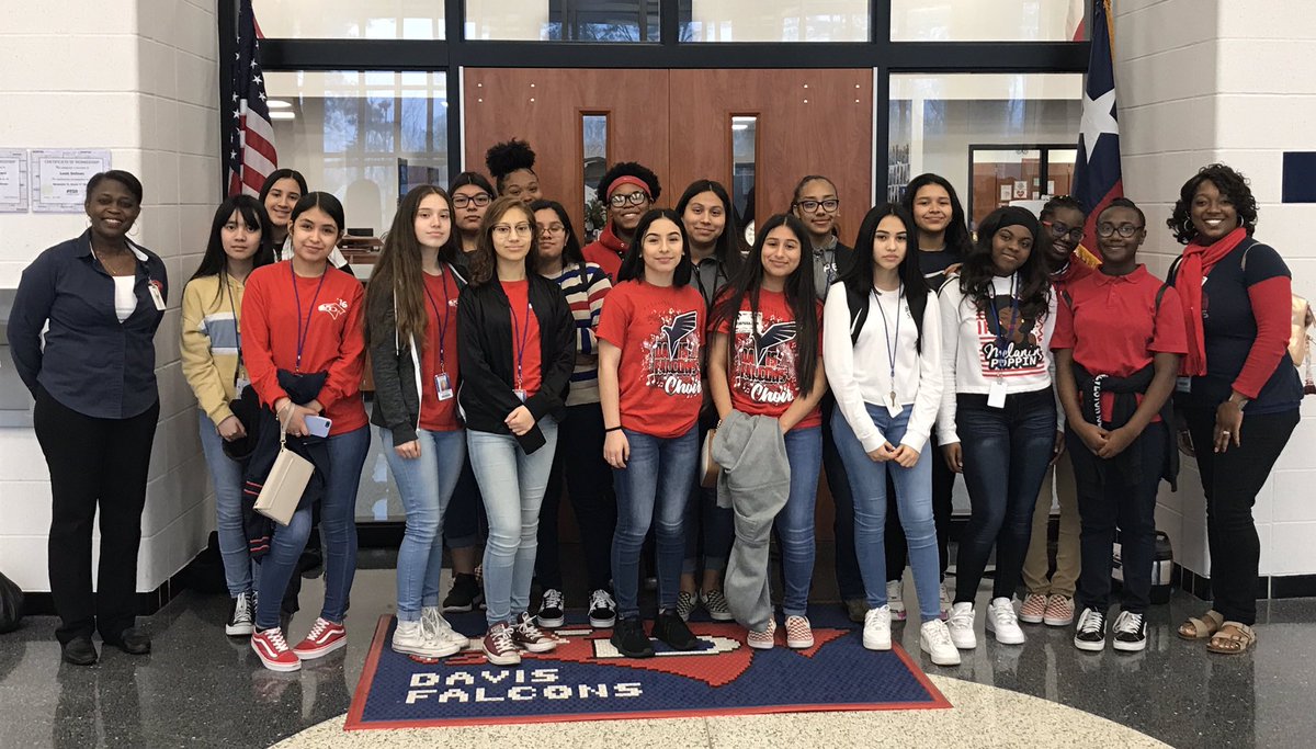 Galveston bound! Our D9 girls had the wonderful opportunity to attend the 2019 College and Career Readiness Youth Symposium with our Counselor, <a href="/CynthiaKnowles7/">Cynthia Knowles</a> , and Mrs Clayton. Empowering our girls for their future! #settinggoals #STEMconcept #networking <a href="/AldineISD/">Aldine ISD</a> <a href="/Rgbullard/">ThisIsRhonda</a>