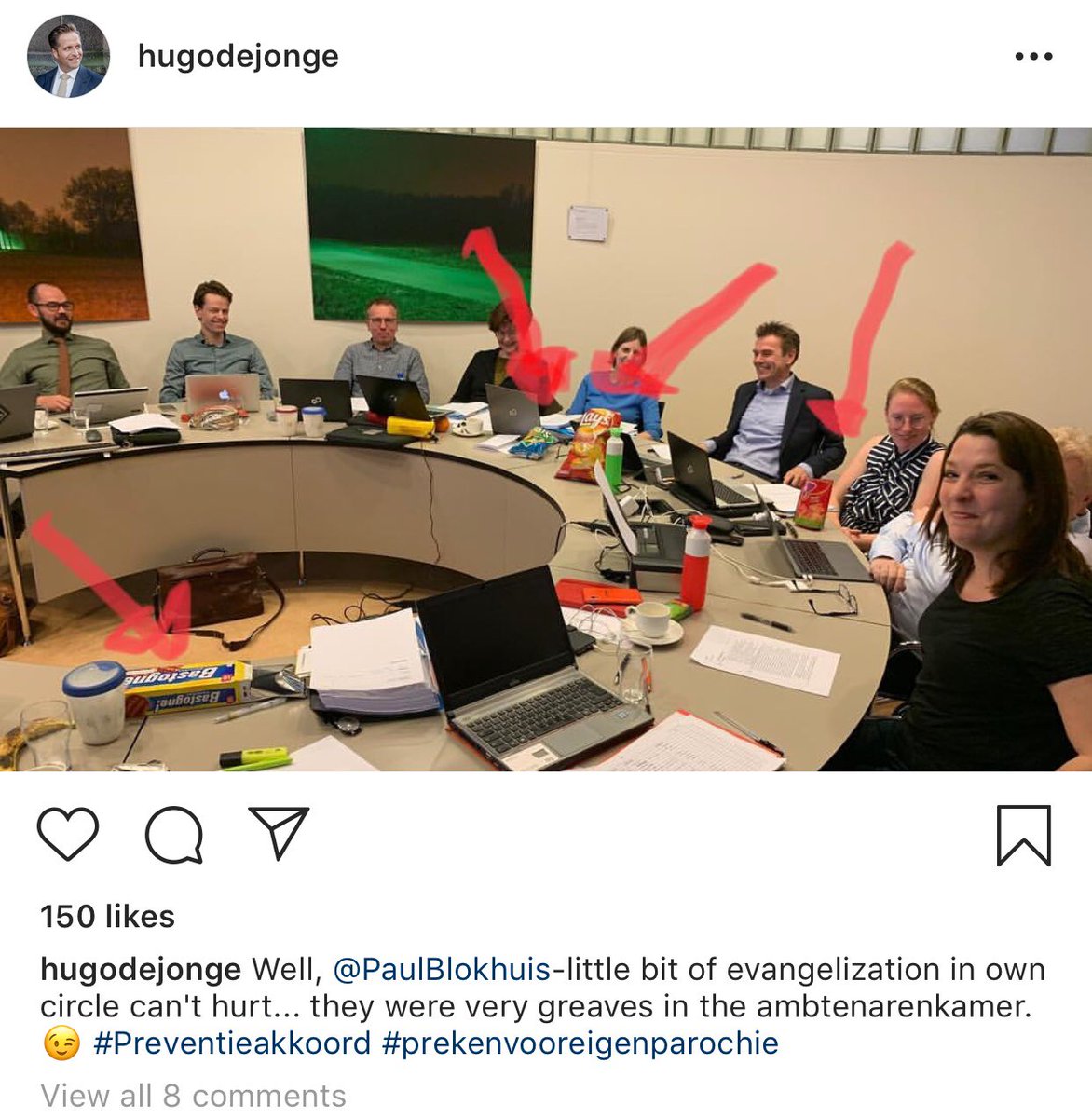 LabAmsterdam's tweet photo. @hugodejonge reminding his governmental colleagues of the NL #preventieakkord ... #healthy #eating, yet many of our adult food habits are formed in #childhood. Is the food industry we have, the industry we need today? https://t.co/VDgbRsXTrx