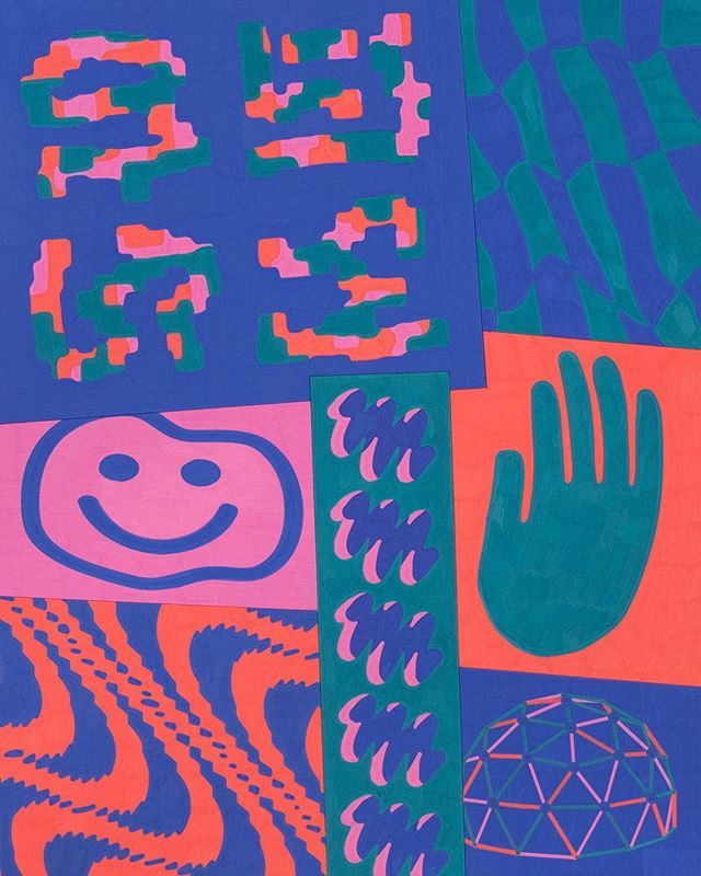 extravitamins's tweet photo. “New Waves”
15x19in paint marker drawing for @mca_denver, available soon through @octopusinitiative! 🌀
—
#delicatevacuum #fruitsartclub #thedesignblacklist #collectgraphics #posterdesign #graphicdesign #illustration #contemporaryart #acid #asemic #to… https://t.co/CqN4tk4nx8 https://t.co/06EBgXPQXz