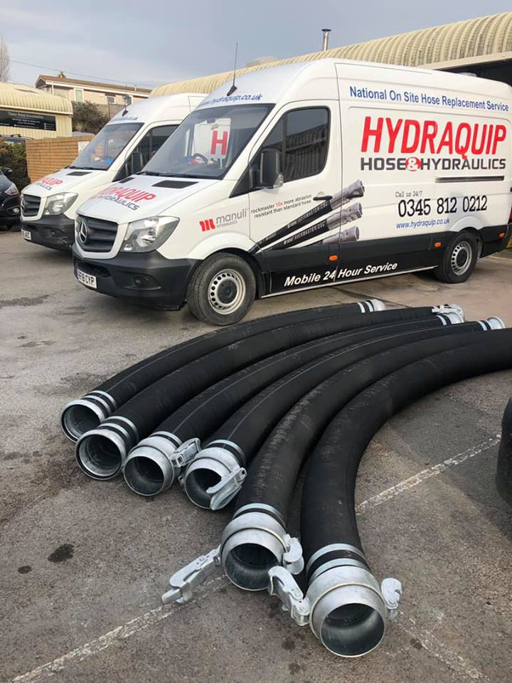 HydraquipHose's tweet image. 6 x 8” Bauer Hose Assemblies assembled and delivered to various sites across North Wales within 36 hours. Call 0345 812 0212 or book &amp;amp; track via the Job Manager App #teamhydraquip #hq2020 #northwales #industrial #hydraulicrepairs #jobmanager #hydraquipapp