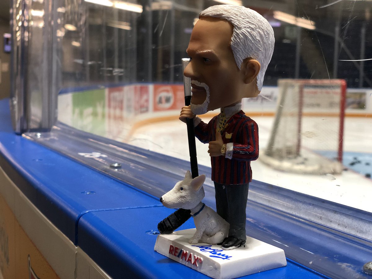 SCBroncos's tweet image. First 1000 fans at tonight’s game get a Don Cherry Bobblehead. If you retweet this, you are entered to win this SIGNED Grapes bobblehead. Don’t use fake accounts in an attempt to win please.