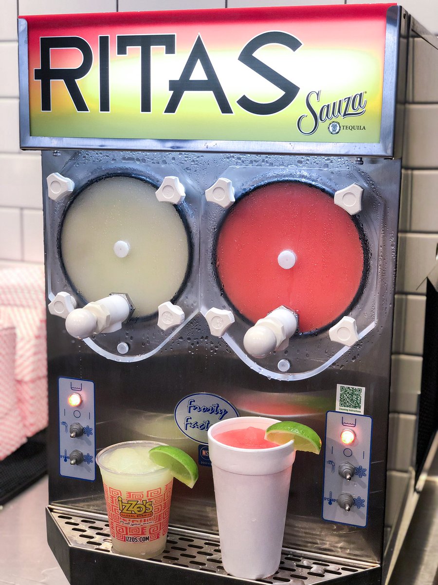 izzos's tweet photo. You see it,
You want it,
You buy it,
You got it!!
.
.
Happy #nationalmargaritaday ! 
Enjoy $2 Small or $4 Large Rita’s ALL - Day! .
.
.
* this promotion excludes @patron Rita’s. .
.
#nationalmargaritaday #margarita #margaritas #cheers #enjoy #bestoftheday #izzos #eatlocal https://t.co/wW1XYPcSeE