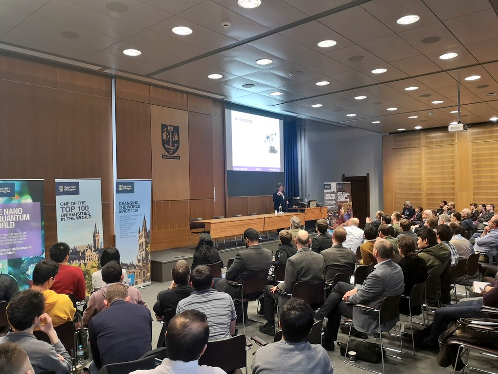 AnnandKirsty's tweet photo. Standing room only at our #ICT device showcase event! 🤩 Absolutely delighted to welcome you all to our beautiful campus!!

#knowledgeexchange #innovation
#collaboration

@UofGlasgow @UofGSciEngGrads @UofGEngineering https://t.co/5nXlPM8dZF