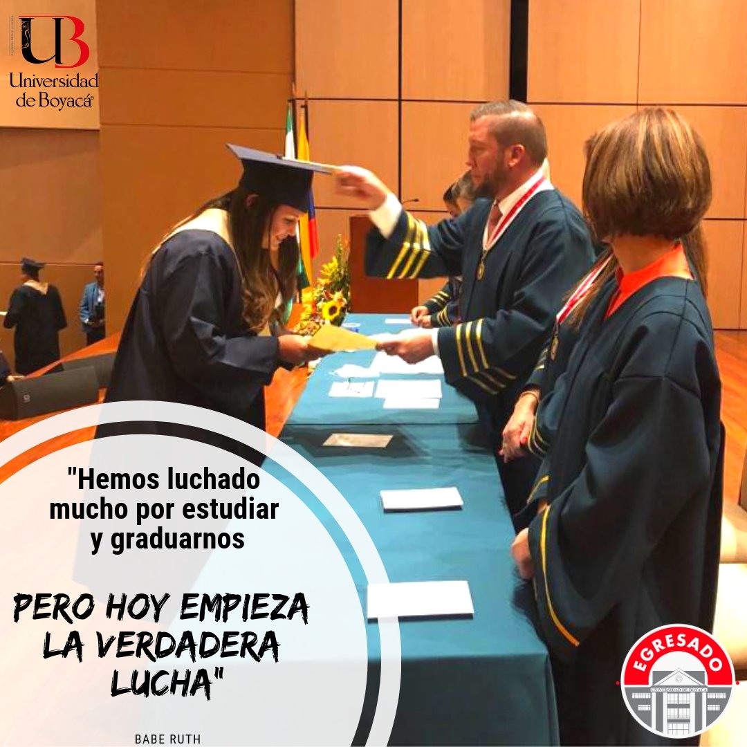 Universidaddboy's tweet photo. Felicitaciones a nuestros estudiantes de la Sede Sogamoso por este nuevo logro profesional. ¡Hoy compartimos su felicidad!

 #UdB #Grado #Felicidad #EgresadoUdB https://t.co/UNn43ujto8
