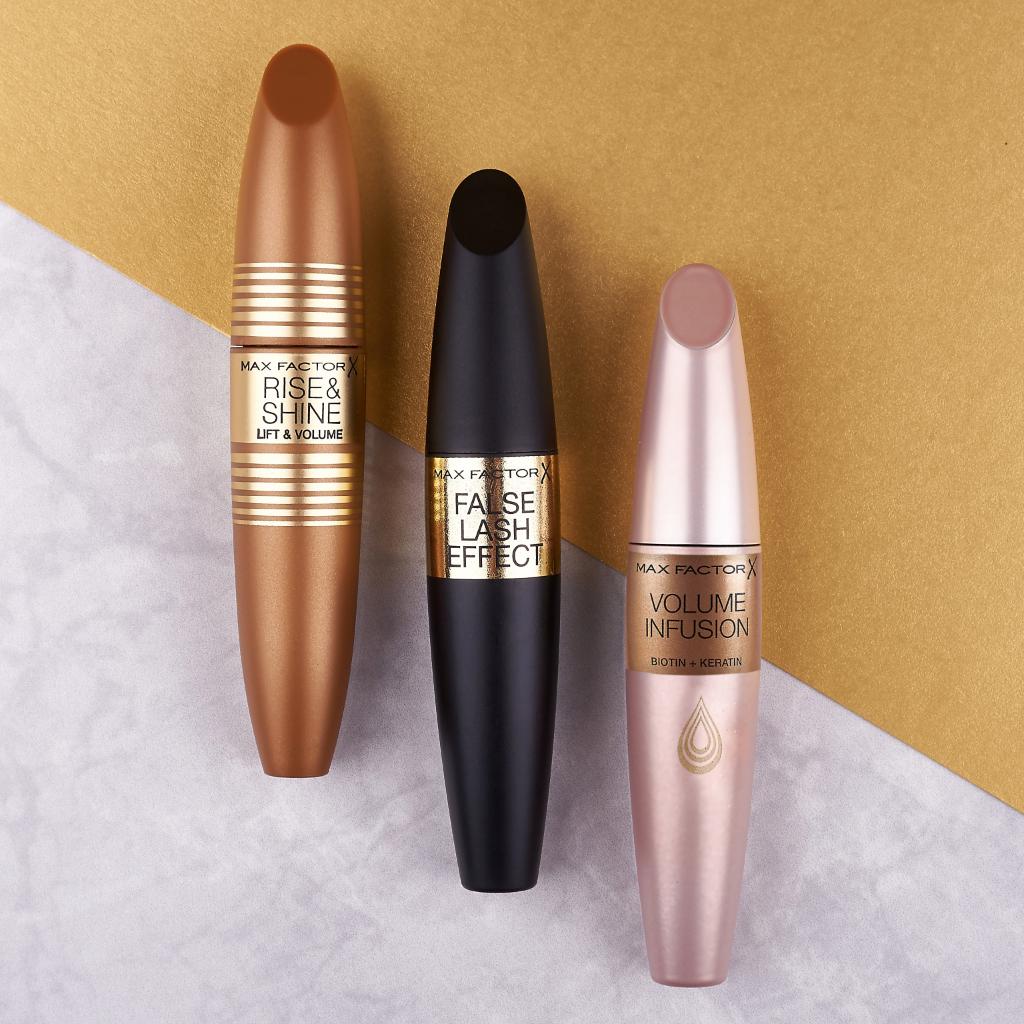 It's here... Discover your perfect mascara at the Max Factor #LashLounge, featuring new and iconic mascaras to suit every lash look. Shop now at Amazon. #MaxFactor #FalseLashEffect #RiseAndShineMascara #VolumeInfusionMascara #Mascara