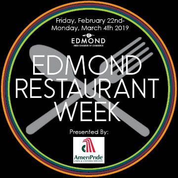 VisitEdmond's tweet photo. Got lunch plans? It's the first day of Edmond Restaurant Week! Participating restaurants are offering meals for two for $20.19 before tax and tip. Details are on the Edmond Area Chamber of Commerce website: https://t.co/ySE64iFZYt. #SeeEdmond #EdmondEats #2019EdmondRestaurantWeek https://t.co/BXged48KN0