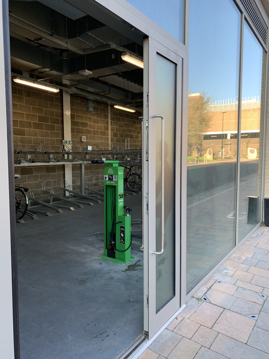 Ruperthscholes's tweet photo. It’s great seeing some of our great product installed! Here is our Bike Repair Station in The Westgate Oxford Cycle Hub @WestgateOxford @TurvecSolutions #CycleParking #BikeRepair #Cycling #Work #Leisure #Life #Bike https://t.co/g9KT4XhzDd