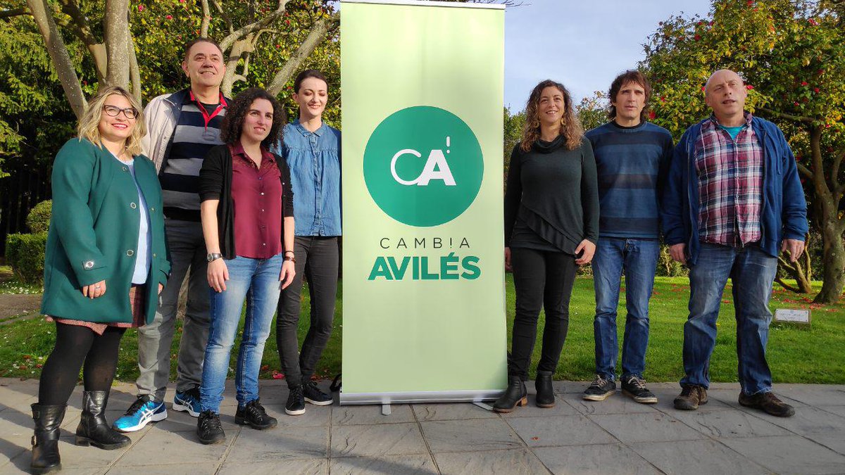 Arrancamos! Iniciamos esta ilusionante aventura para cambiar nuestra ciudad con la presentación de nuestra línea gráfica y nuestras RRSS #CambiaAvilés