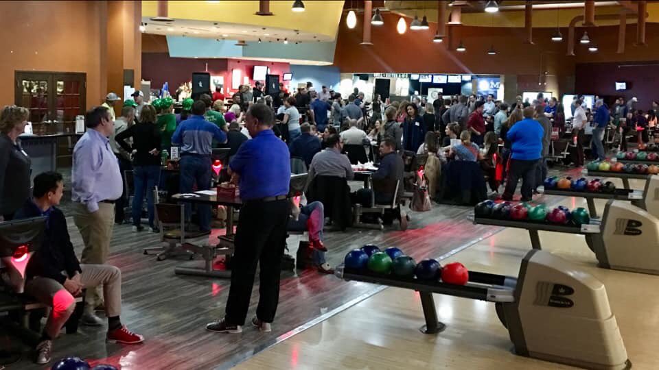 CenterSphere's tweet photo. The annual Strike Night event in our headquarter city of Omaha was a resounding success yesterday ... countless connections made, and even a few pins knocked down!
#CenterSphere #ModernBusinessNetworking https://t.co/U9WyXESBpG