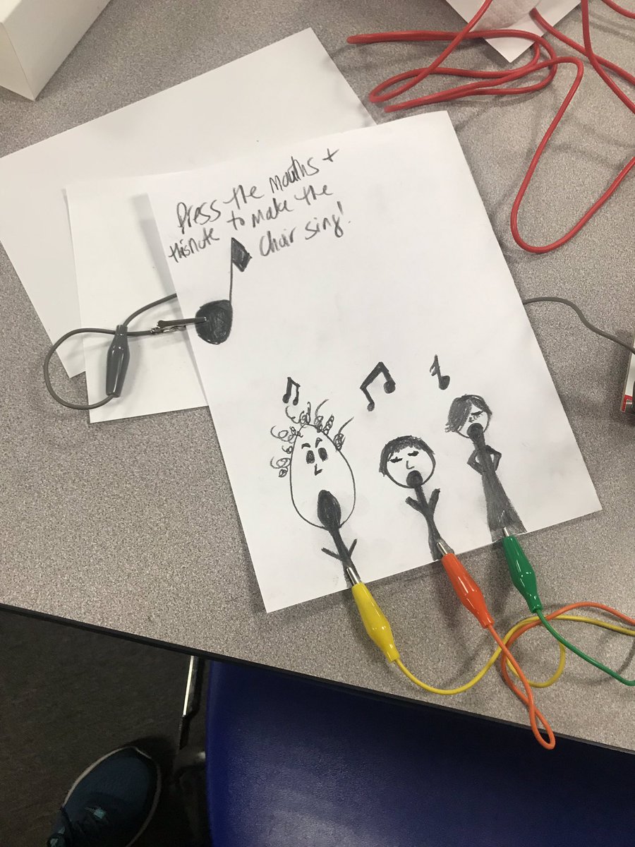 opsbtech's tweet photo. Gallery walk to share our @makeymakey circuits. These people are amazing! me? Not so much. @CPSB_TTC #CPSBMakeyMakey #opsbBuildingBridges #capturetheawesomeness @ToddGuice https://t.co/7TC33lJP3y