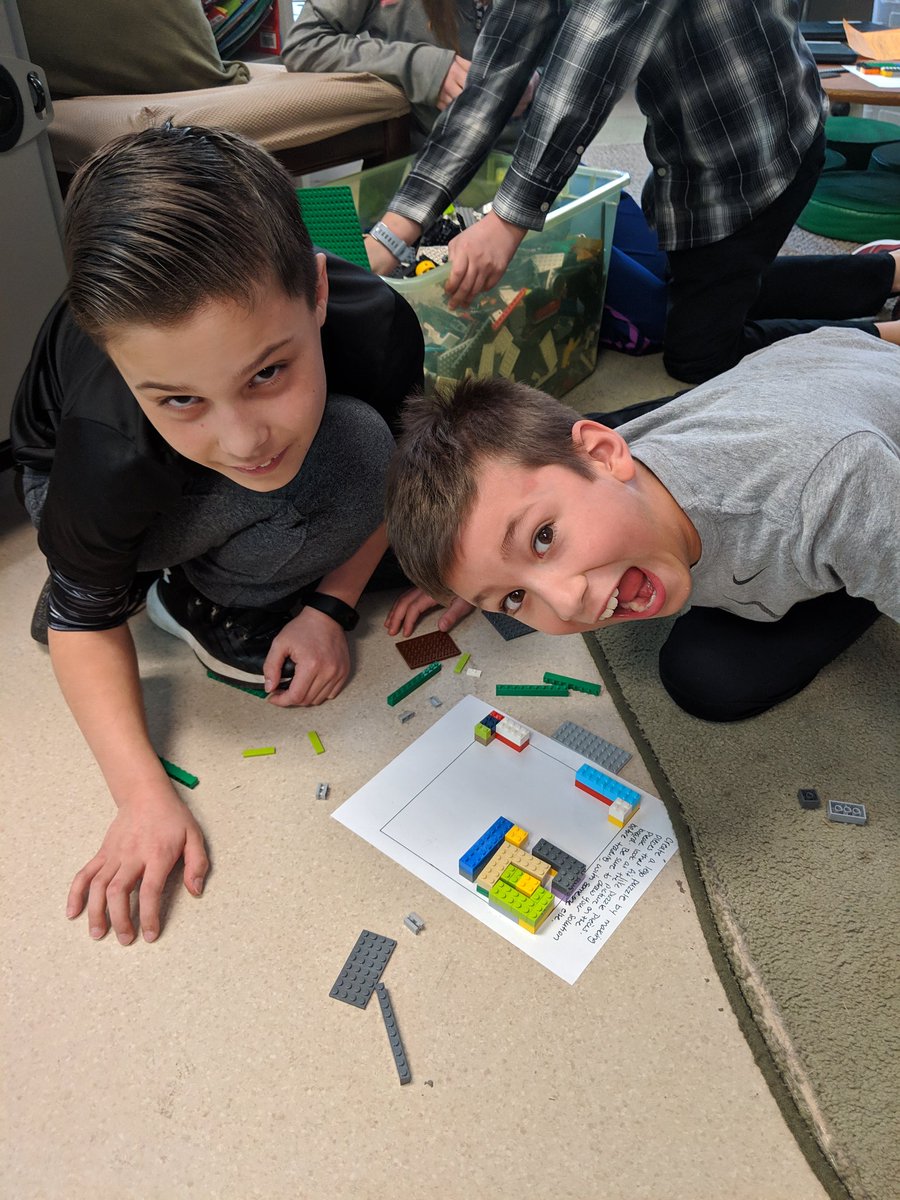 kristina_waner's tweet photo. STEM Challenge FriYay!  Build a 7 by 7 jigsaw puzzle out of Legos for the other classes to solve!  Maybe keep a few in the Makerspace as a challenge for other classes?  I LOVE Fridays! #TeamWaner #Landerlove #MyChoiceMayfield https://t.co/vjuOfvWxQp