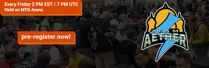 Shadow_Nexus's tweet photo. Compete for the season's $150 prize pool in the @AetherHubMedia @MTG_Arena tournament sponsored by the @Shadow_Nexus!
📅TODAY, 2/22 at 2pm EST/7pm UTC
Enter the #MTGArena tourney for your chance to win!
⬇️⬇️⬇️⬇️⬇️⬇️
https://t.co/0eVuLLbtoU https://t.co/aTm12rkv3o