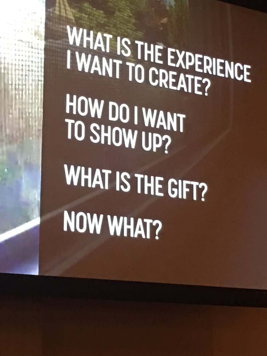 Kathylu68's tweet photo. How do you show up?  @AneseCavanaugh #cisc19 https://t.co/MVYsDnDcXj